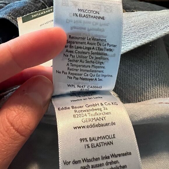 NWT! Eddie Bauer light wash boyfriend jeans - Picture 3 of 9